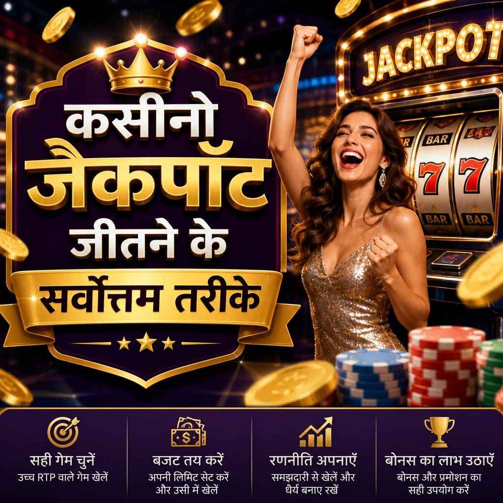 कसीनो जैकपॉट जीतने के सर्वोत्तम