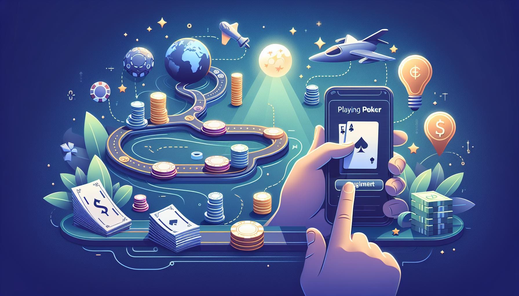 पोकर गेम खेलने की सरल गाइड: शुरुआत से विशेषज्ञ तक बनें मास्टर