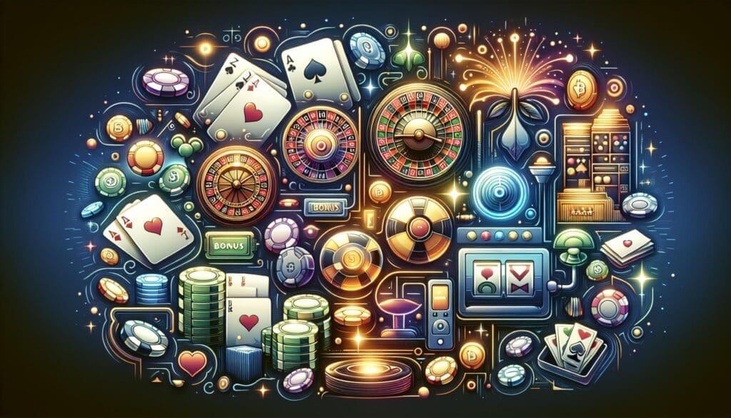 ऑनलाइन कैसीनो में बोनस के प्रकार