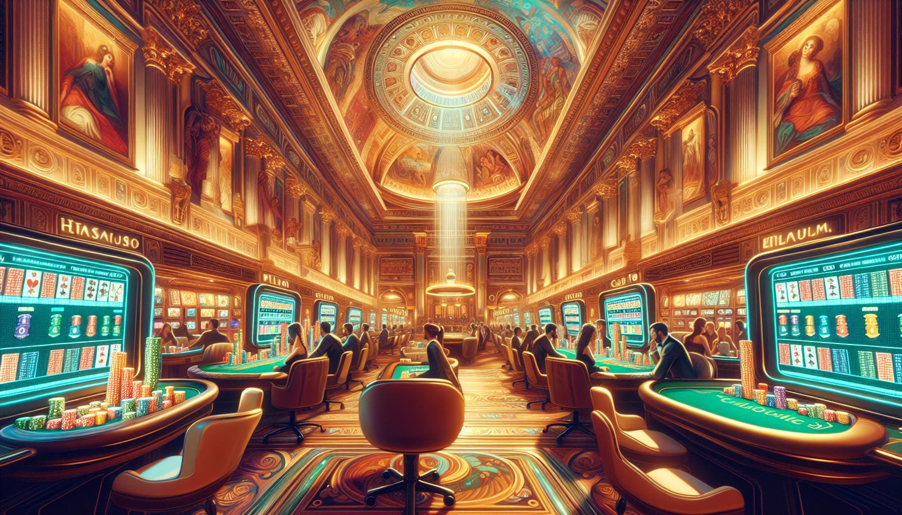 लाइव कैसीनो में सुरक्षित और रोमा