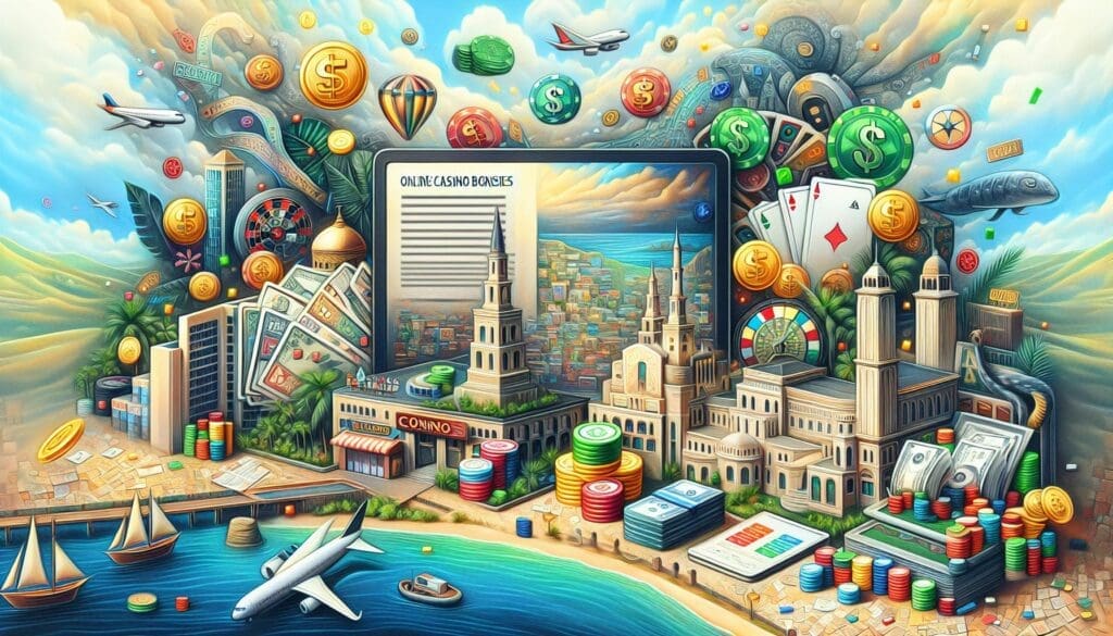 ऑनलाइन कैसीनो बोनस के प्रकार और