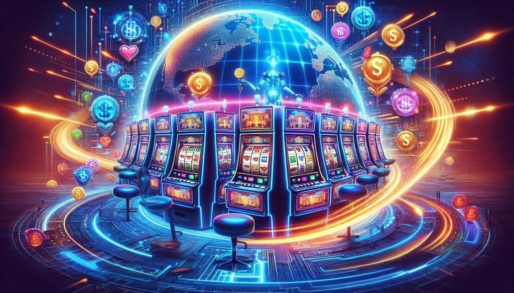 ऑनलाइन कैसीनो में स्लॉट्स स्पिन
